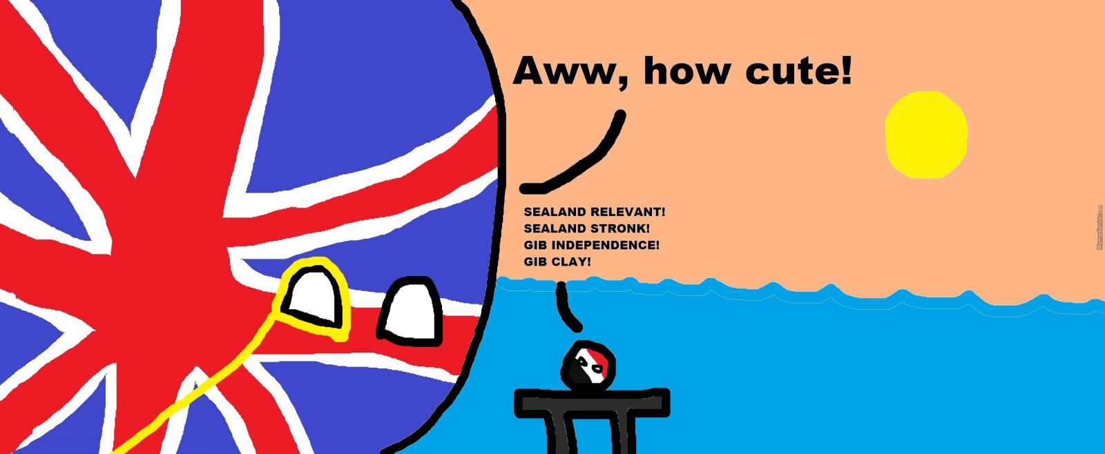 Sealand Země s jedním obyvatelem, která má dokonce i vlastní